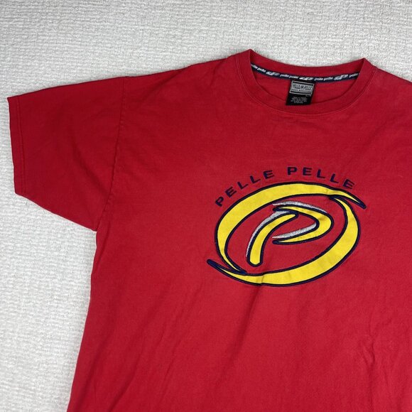 VTG Pelle Pelle Marc Buchanan T Shirt Sz XL Made in Canada Y2K Streetwear - Picture 3 of 16